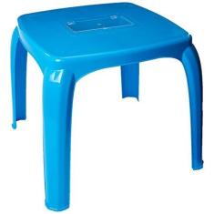 Imagem de Mesa Infantil com Estojo Azul, Usual Utilidades, 156