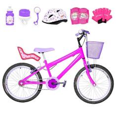 Imagem de Bicicleta Infantil Aro 20 Aero Pink e Lilás