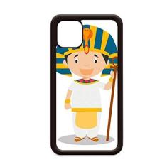 Imagem de Capa amarela desenho do Egito para iPhone 12 Pro Max para Apple Mini Mobile Case Shell
