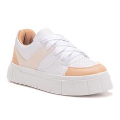 Imagem de Tênis Feminino Casual Sapatênis Moda Blogueira Original Oferta - Teneh