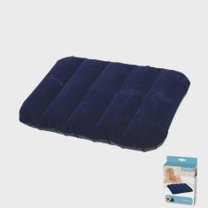 Imagem de Travesseiro Inflável Intex Camping Viagem Cama Colchão Praia