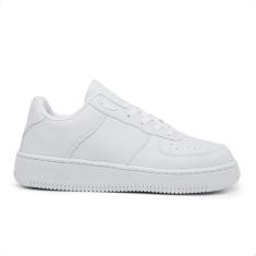 Imagem de Tênis Feminino Casual Esportivo Sneaker - Simon Vergan, Branco, 36, Fe