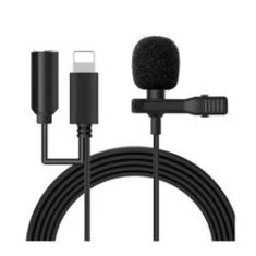 Imagem de Microfone Lapela Para iPhone ipod e ipad Conector Lightning