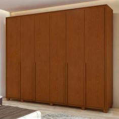 Imagem de Guarda-Roupa 6 Portas 6 Gavetas 100% Mdf Imperatore Com Pés - Móveis L