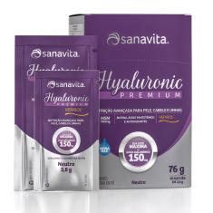 Imagem de Kit 2 Hyaluronic Premium Ácido Hialurônico + Verisol Sanavita 20 Sachês Neutro