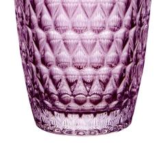 Imagem de Jogo de copos em vidro L'Hermitage Amelie 355ml 6 peças roxa