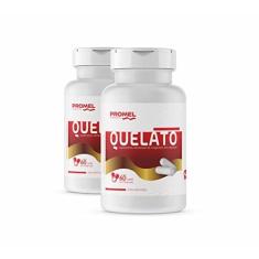 Imagem de Kit Com 2 Magnésio Quelato Promel 60 Caps de 500mg