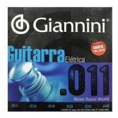 Imagem de Encordoamento P/ Guitarra Giannini Geegst11 Niquel 0.011"