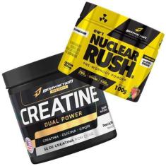 Imagem de Creatina Dual Power 150G + Pré Nuclear Rush Bodyaction