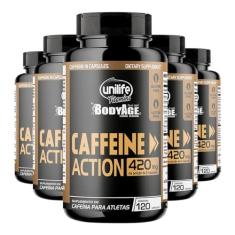 Imagem de Cafeína Caffeine Action 420mg Unilife 120 Cápsulas 5un