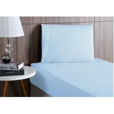 Imagem de Jogo De Cama Lençol Solteiro 2 Peças Algodão Percal 180 Fios Com Acaba