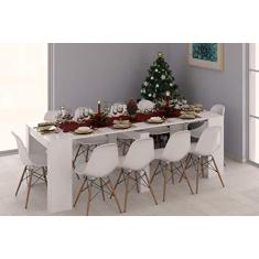 Imagem de Guarda Roupa Solteiro 3 Portas 4 Prateleiras Madeira Maciça Provençal Bastian Inter Link Branco Lavado