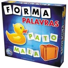Imagem de Brinquedo Jogo Educativo Pegagogico Formando Palavras Infantil 4 Anos