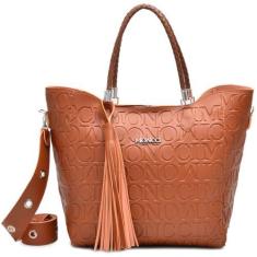 Imagem de Bolsa feminina grande de ombro sacola alça transversal faculdade traba