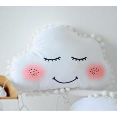 Imagem de 1pc adorável céu série travesseiro recheado lua estrela nuvem pelúcia t