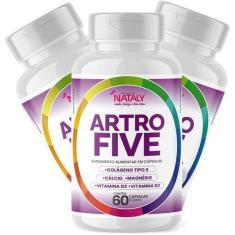Imagem de Kit Com 3 - Artrofive Colágeno Tipo Ii 60 Capsulas De 500Mg Nataly