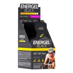 Imagem de Energel Black 10 Saches/30G Gel De Carboidrato Com Cafeína - Body Acti