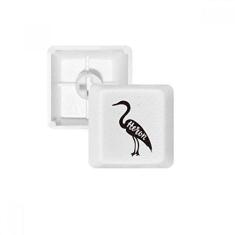 Imagem de Kit de atualização para jogos com teclado mecânico PBT cinza Heron preto e branco