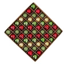 Imagem de Enfeite de bola de Natal, estilo escandinavo, luxo, conjunto de 49, enfeite de bola brilhante, enfeite de Natal, árvore de Natal, bola decorativa, decoração de Natal, árvore de Natal