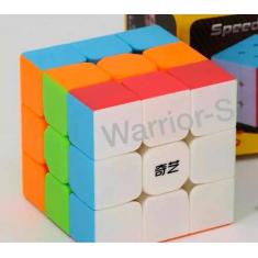 Imagem de Cubo Mágico Qiyi 3x3x3 Warrior-s Profissional Stickersless