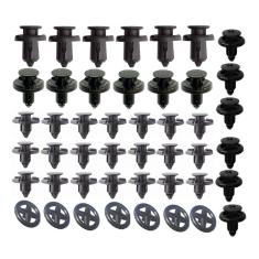 Imagem de Kit 56 Presilhas Parabarro Parachoque Nissan Sentra Versa Tiida