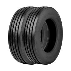 Imagem de Jogo 2 Pneus Speedmax Aro 22.5 Easymax S 275/80R22.5 149/146L 18 Lonas