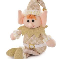 Imagem de Enfeite De Natal Duende Decorativo Champagne 1pc 34cm