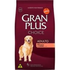 Imagem de Ração Gran Plus Cães Adultos Choice Frango e Carne (15 kg) - Affinity Guabi