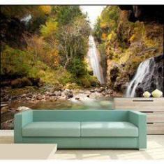 Imagem de Papel de Parede - Painel Adesivo Cachoeira 3D 3M² na 041