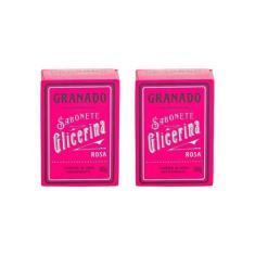 Imagem de Sabonete Granado 90G Glicerina Rosa-Kit C/2Un