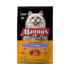 Imagem de Ração Magnus Premium Gatos Adultos Castrados Carne 1kg