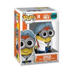 Imagem de Boneco de vinil Funko Pop! Rocks Minions x BTS SUGA 10,3 cm