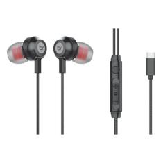 Imagem de Fone de Ouvido Bright Ghost Com Microfone Tipo C Preto