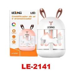 Imagem de Umidificador/aromatizador carrossel c/led (le-2141) - lelong
