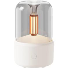 Imagem de Difusor de aroma 120 ml umidificador de névoa branca quente luz noturn