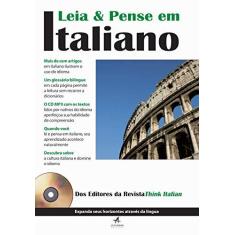 Imagem de Leia & Pense em Italiano - Capa Comum - 9788576088493
