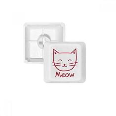 Imagem de Kit de atualização de teclado mecânico PBT Cat Mewing Simple Protect Animal Keycap