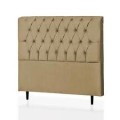 Imagem de Cabeceira Queen Maria 160 CM Suede Cappucino - D A Decor