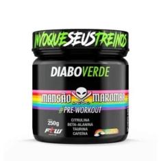 Imagem de Pre Treino Diabo Verde Mansao Maromba 250G Sabor Arco-Iris - Fitoway L