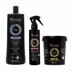 Imagem de Ativador de Cachos Ondulados 1l + Máscara 2x1 + Spray - Arvensis