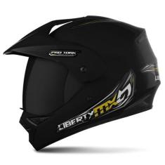 Imagem de Capacete Fechado Integral Motoqueiro Masculino e Feminino Pro Tork Lib
