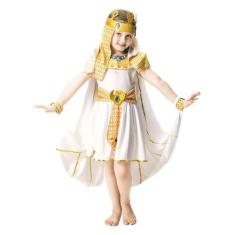 Imagem de Fantasia de Cleópatra Infantil de Carnaval Completa - Fantasias Carol 