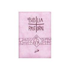 Imagem de Nova Bíblia Pastoral - Média - Zíper Rosa - Vv.aa. - 9788534945493