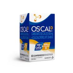 Imagem de Vitamina D + Cálcio Os-Cal D 500mg + 400UI com 60 Comprimidos 60 Comprimidos Revestidos