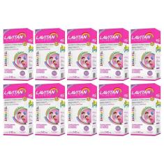 Imagem de Kit 10x Lavitan infantil suplemento vitamínico mineral 240ml sabor tutti frutti cimed