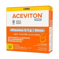 Imagem de Aceviton Vitamina C e Zinco 30 Comprimidos Efervescentes