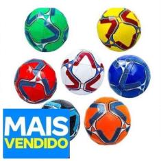 Imagem de Bola De Futebol Infantil Futsal Campo Sintetico Espelhado N 5 - Dute