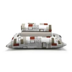 Imagem de Jogo De Cama Solteiro 180 Fios Fiori - Samuel (7819)