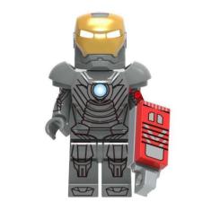 Imagem de Boneco Blocos De Montar Homem De Ferro Armadura Mark Mk29 - Mega Block