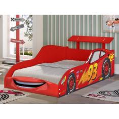 Imagem de Cama Carro Infantil Mcveloz Vermelho New - Loja Tigo